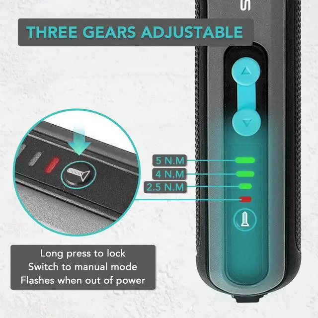 Alt view image 5 of 7 - Electric Rechargeable Screwdriver Set 3.6V 2AH Cordless Mini Small Battery Power Screwdriver with 27-Piece Bit, Dual Led Working Light,Storage Box, Type C Cable,Adjustable Torque (Max 5N.M)