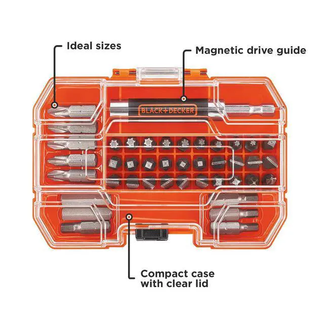 Alt view image 2 of 5 - 42-Piece Bit Set for Screwdriver