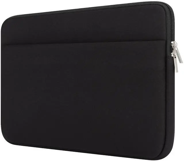 Main image of Laptop Sleeve Bag Compatible with 15 to 16 inches MacBook HP Dell Asus Acer Protective Case with Front Pocket Padded Computer Pouch Cover Protective for 15 to 16 Laptop,Black