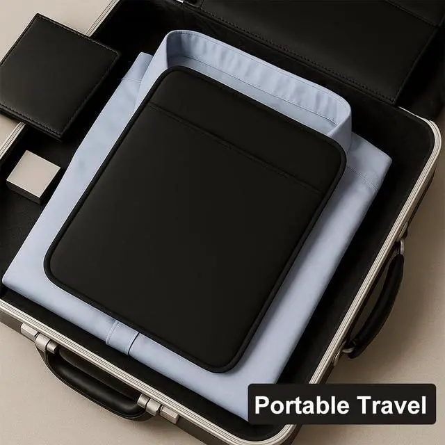 Alt view image 6 of 7 - Laptop Sleeve for MacBook Neo/Air/Pro 13 inches A18/M5/M4/M3/M2/M1 Chip 2026-2020 A3404 A3449 A3240 with 2 Pockets Tablet Bag Case Accessories