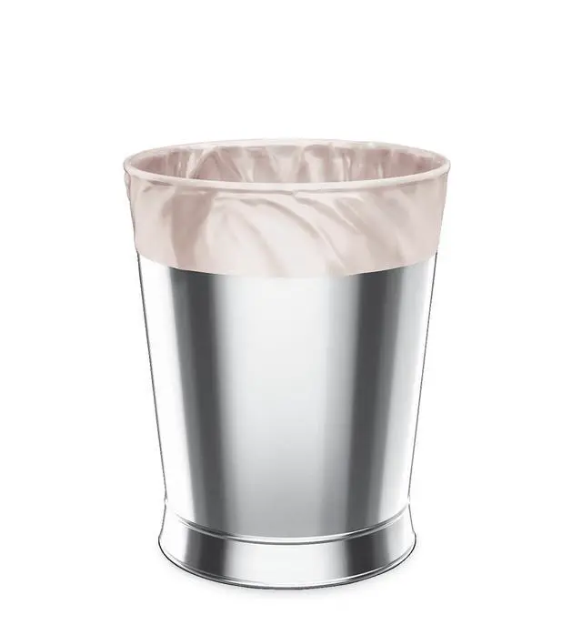Alt view image 3 of 6 - Color Scents Small Trash Bags - 4 Gallon, 60 Bags (1 Pack of 60 Count), Twist Tie Cream bag in Vanilla Spice Scent with Microban