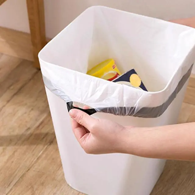 Alt view image 4 of 4 - Drawstring Trash Bags, Household Garbage Bag Kitchen Large for Home, Kitchen, Dorm, Office