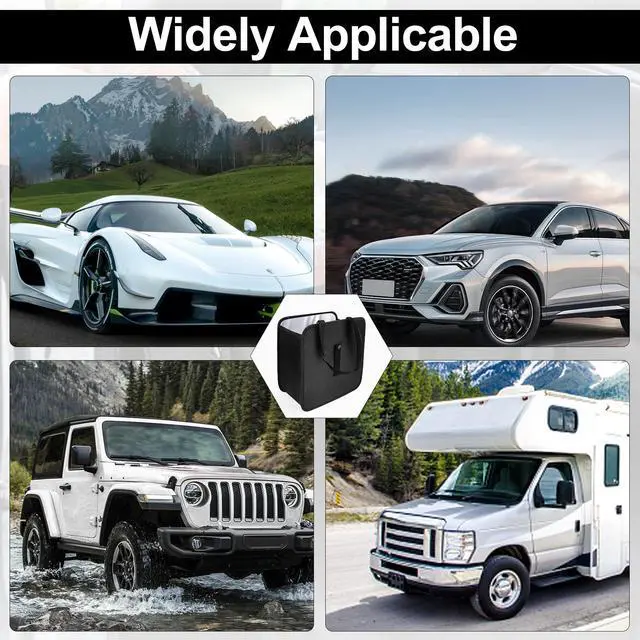 Alt view image 6 of 7 - Foldable Trash Can, Collapsible Garbage Bag for Car, Hanging Waterproof Leakproof Storage Bag, Automotive Interior Accessories, Multifunctional (2 Gallon)