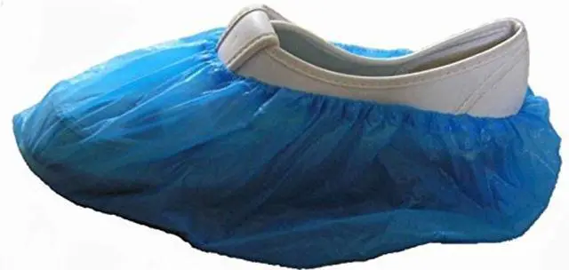 Alt view image 7 of 7 - Working Boot Covers by Medical Surgical Waterproof Durable Non-Slip Resistant Polypropylene for Offices Indoor Carpet Protection One Size for Indoors and outdoors 100 (50 pairs)