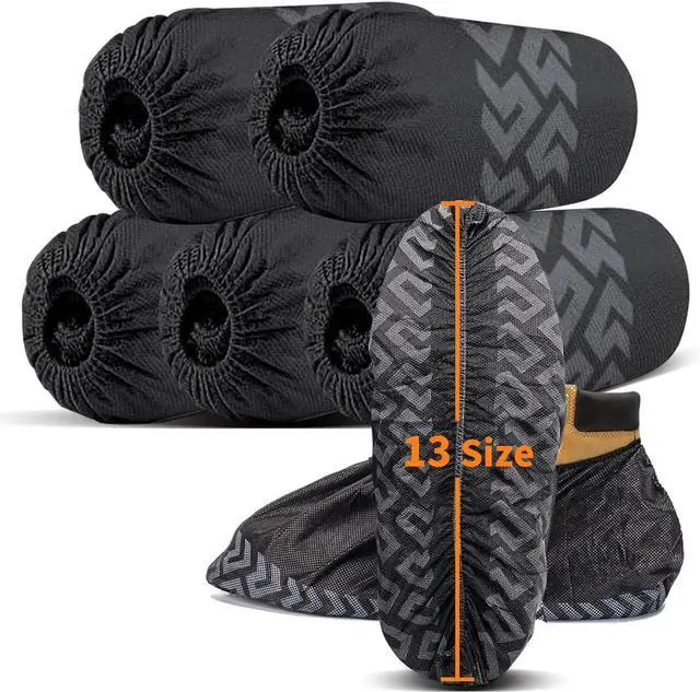 Main image of Shoe Covers Disposable, Extra Large 50 Pack, Non-Slip Indoor