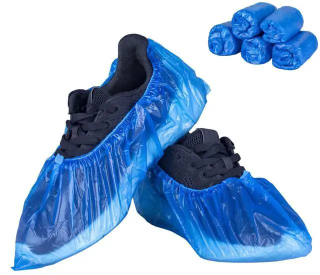 Main image of Disposable Shoe Covers, 50 PCS (25 Pairs) Green Convenience Boot Cover, Waterproof, Non slip, Dust proof, Protect Your Shoes, Floor, Carpet, One Size Fit Most