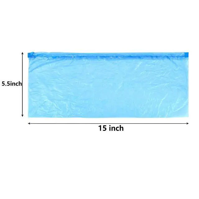 Alt view image 6 of 7 - Disposable Shoe Covers Non-Slip, 30 Pack(15 Pairs) Waterproof Overshoes, Anti Slip Shoe Protectors for Indoors, One Size Fit Most Shoes (30)