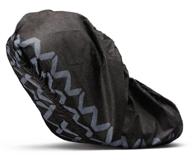 Alt view image 3 of 7 - Steel Boot and Shoe Covers, Tough, Easy On, Fits Over Boots, Improved Grip, Value Pack, 12 Pairs Per Box