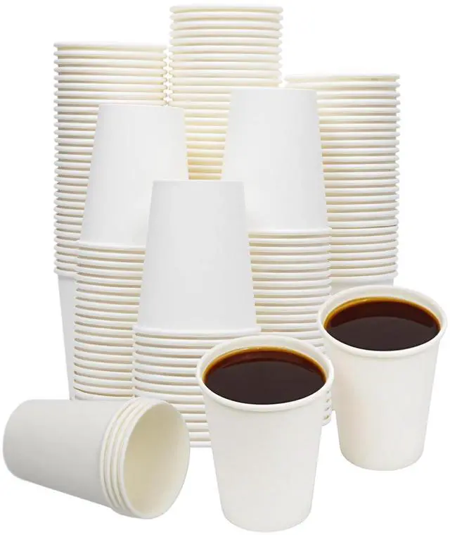 Main image of Paper Cups, 100 Pack 8 Oz Disposable Cups, Disposable Coffee Cups 8 Oz, Hot Cups Tea Cups Water Cups for Home Office Travel Party
