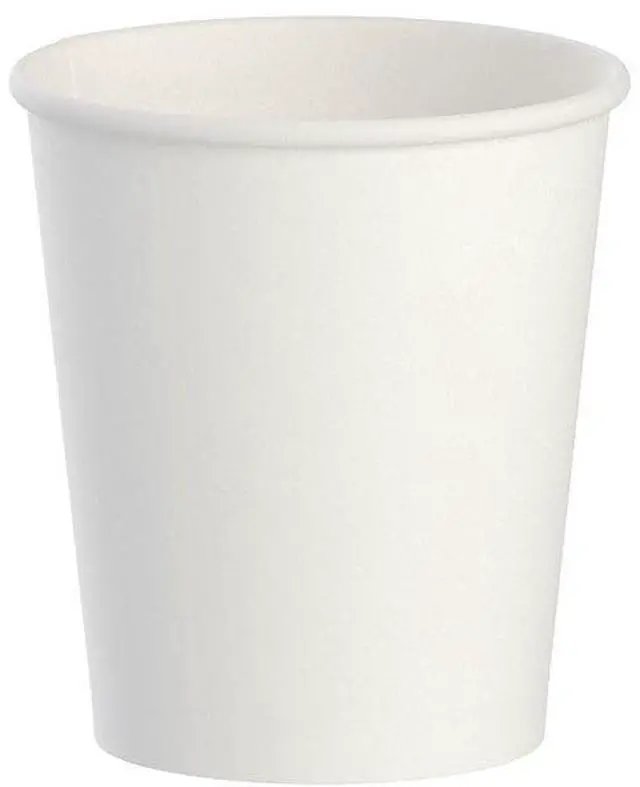 Main image of White Paper Water Cups, 3 oz., 100/Pack