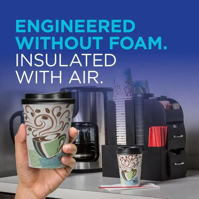 Alt view image 3 of 6 - Insulated Paper Hot Coffee Cups by, 8 oz,50/pack