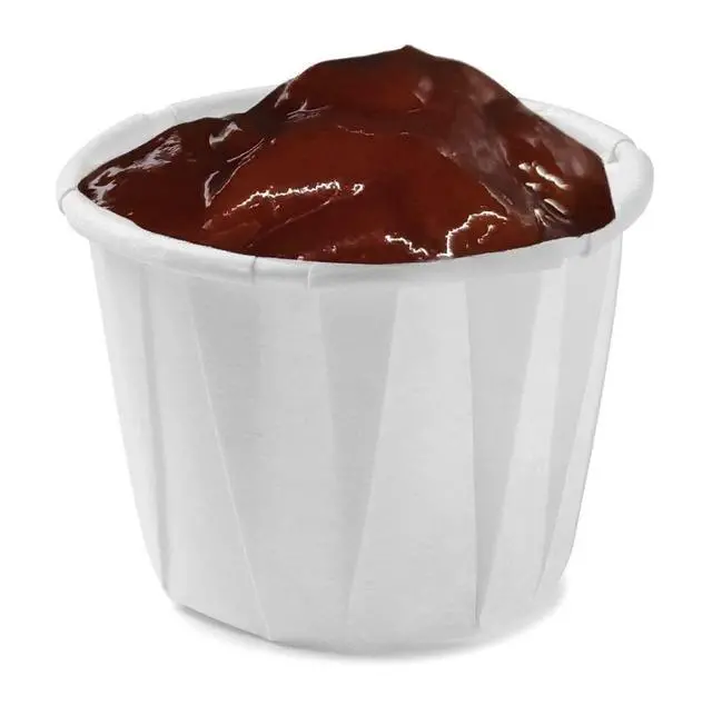 Alt view image 6 of 7 - Paper Souffle Cups 0.5 oz (250 Pack) Disposable Portion Cups for Medication, Pills, Condiments, Food Tasting & Dessert Samples