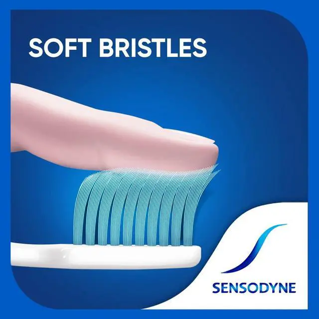 Alt view image 2 of 3 - Sensitive Toothbrush (2+1 Pack)