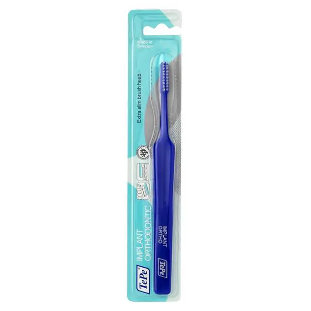 Alt view image 2 of 4 - Implant Orthodontic Soft Toothbrush ñ Extra Narrow Brush Head Thin Neck 1Pk