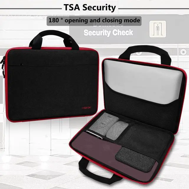 Alt view image 4 of 6 - Laptop Sleeve 13-14 Inch Case Briefcase Compatible with MacBook Neo Pro 14 M5/M4/M3/M2/M1, All Models 13.3 Mac Air/Pro, XPS 13 14, Most Popular 13"-14" Notebooks,B01K03