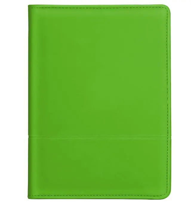 Alt view image 3 of 6 - , Mini Padfolio Portfolio Binder 5 x 8 Legal Writing Pad, A5 Document Organizer Folder for Men Women,Green.