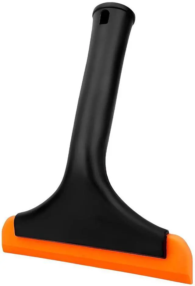 Main image of Small Silicone Window Squeegee, 5.9" Window Cleaning Tool Water Wiper with Non-Slip Handle, Multi-Purpose Windshield Water Blade Squeegee for Glass Mirror Countertop