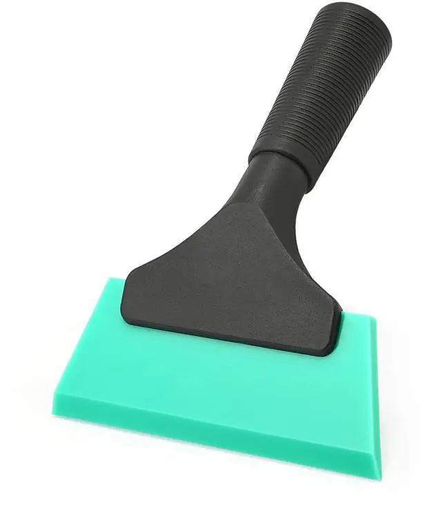 Main image of Small Squeegee 5 inch Rubber Window Tint Windshield Scraper for Car,Glass, Mirror, Shower, Door,Bathroom Cleaning (Light Blue)