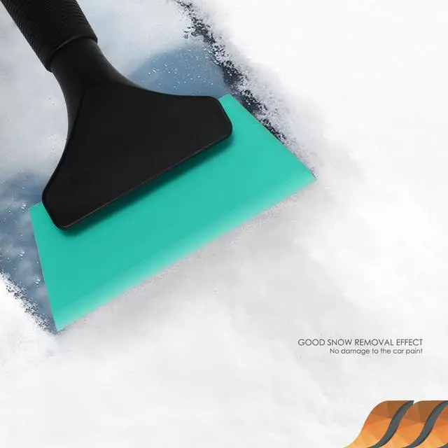 Alt view image 5 of 7 - Small Squeegee 5 inch Rubber Window Tint Windshield Scraper for Car,Glass, Mirror, Shower, Door,Bathroom Cleaning (Light Blue)