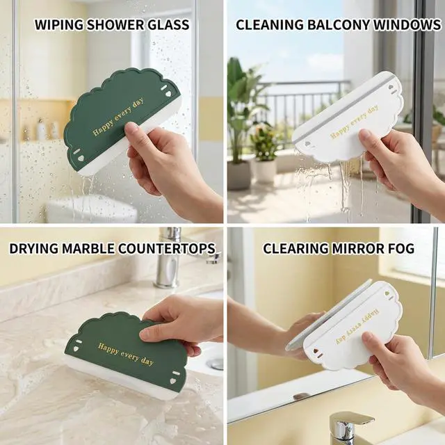Alt view image 7 of 7 - 6pcs Sink Squeegee Set, Kitchen Sink Squeegee, Water Scrapers for Kitchen and Bathroom Mirror Shower Doors and Countertops, Useful Water Removal Tool