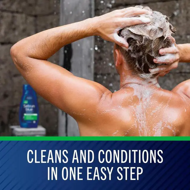 Alt view image 7 of 7 - Blue Moisturizing Antidandruff Shampoo, Maximum Strength Scalp Treatment With Selenium Sulfide, 11 fl. oz.