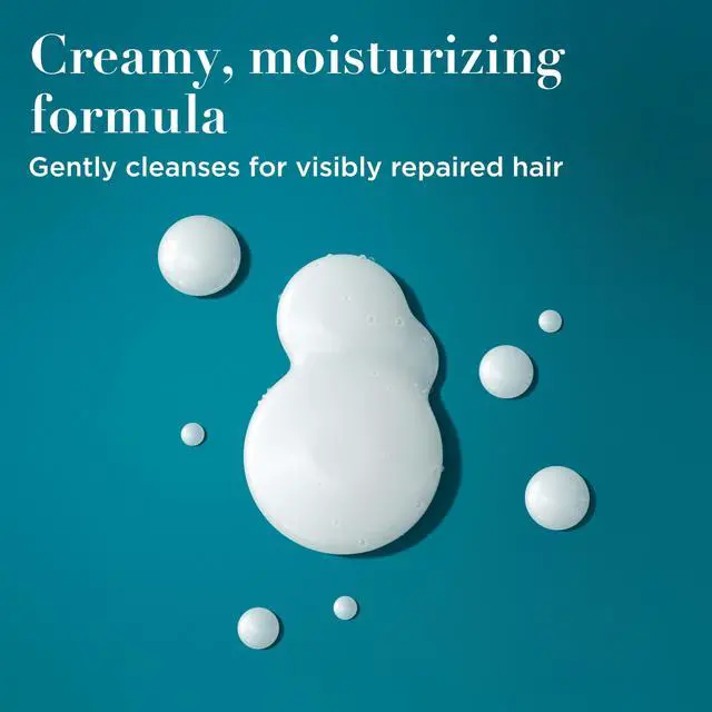 Alt view image 6 of 7 - Renewing + Argan Oil of Morocco Shampoo, Damage Repairing Shampoo & Argan Oil to Help Strengthen & Repair Dry, Damaged Hair, Paraben-Free, Sulfate-Free Surfactants, 13 fl. Oz