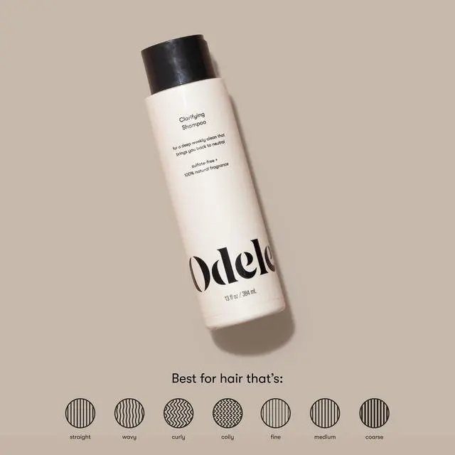 Alt view image 3 of 7 - Odele Clarifying Sulfate-Free Shampoo, Deep Weekly Clean, 13 fl oz (1-Pack)