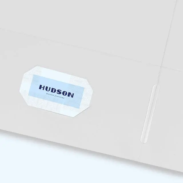 Alt view image 4 of 7 - Two Pocket Folders, Holds up to 40 Sheets, Business Card Slot, 25 White Folders (47991)