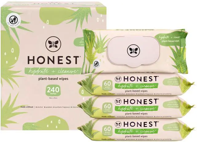 Main image of Benefit Wipes, Aloe + Cucumber, 240 Count