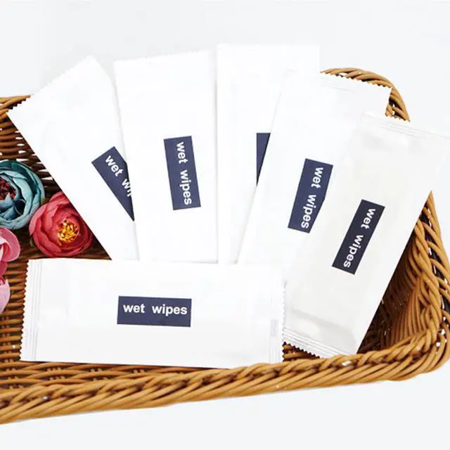 Alt view image 7 of 7 - 200 Pack Wet Wipes for Hands, Hand Wipes Individually Wrapped, Quick Hand Cleaning, Wet Wipes Travel Restaurant,Party Barbecue, Homeless Care Package