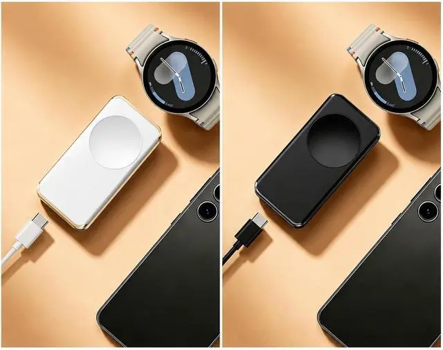 Alt view image 5 of 5 - Portable Magnetic Wireless iWatch Charger for Smart Watches, 5W Fast Charging, USB-C Compact Travel Charging Dock