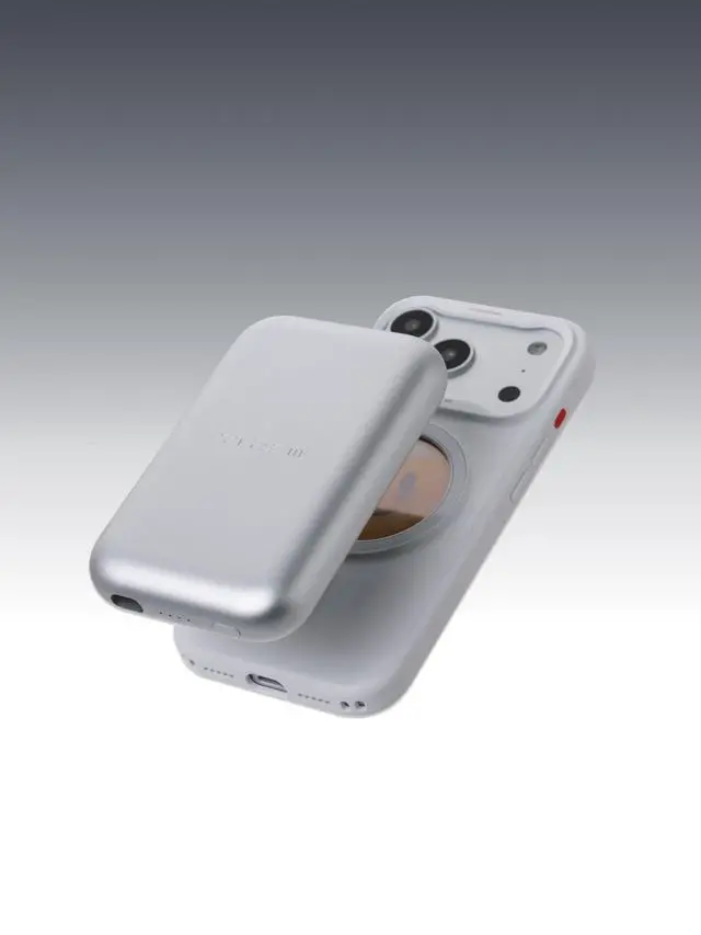 Alt view image 5 of 7 - Custom E-Ink White MagSafe Case for iPhone 17 Battery-Free Smart Phone Cover with Instant Photo Display