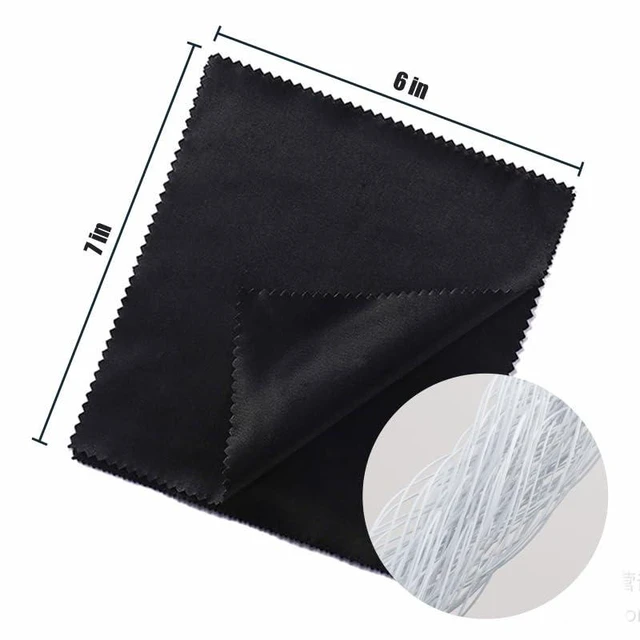 Alt view image 7 of 8 - 12 Pack Microfiber Cleaning Cloths Color Glasses Cloth Lens Wipes Cloth for Lenses, Screens, Cameras, Eyeglasses 6"x7"