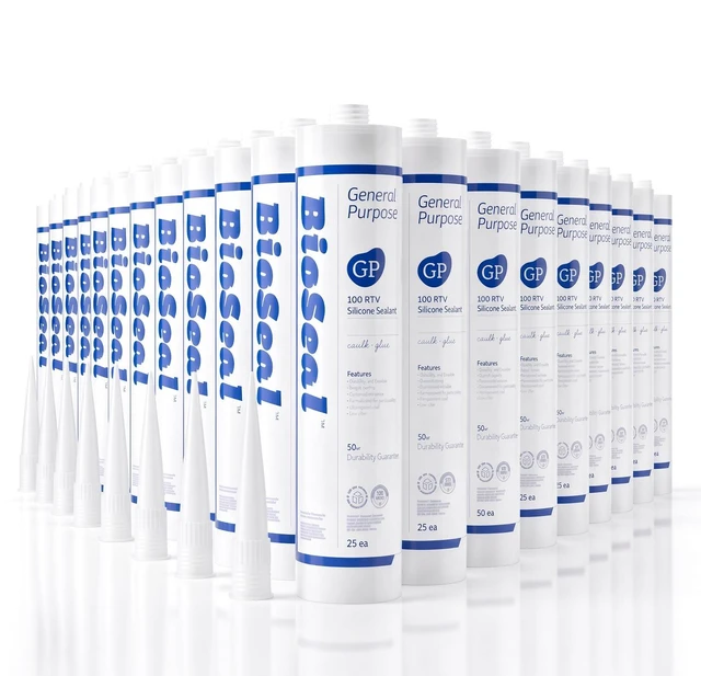 Main image of BioSeal General Purpose Silicone Sealant Clear 25 Pack