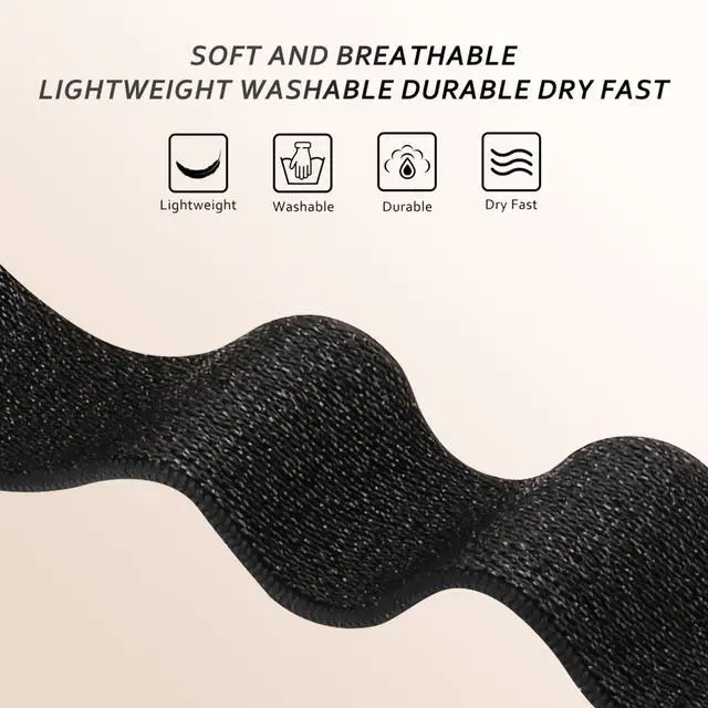 Alt view image 3 of 5 - 3 Pack Stretchy Nylon Bands for IDW13,IDW16,IDW19 Smartwatch Bands, 22mm Elastic Straps for Fitpolo IDW13/Woneligo W13/FITVII HM57, TOOBUR/ENOMIR/MILOUZ/Gydom/Faweio/Amzhero/Tensky IDW19 Smart Watch