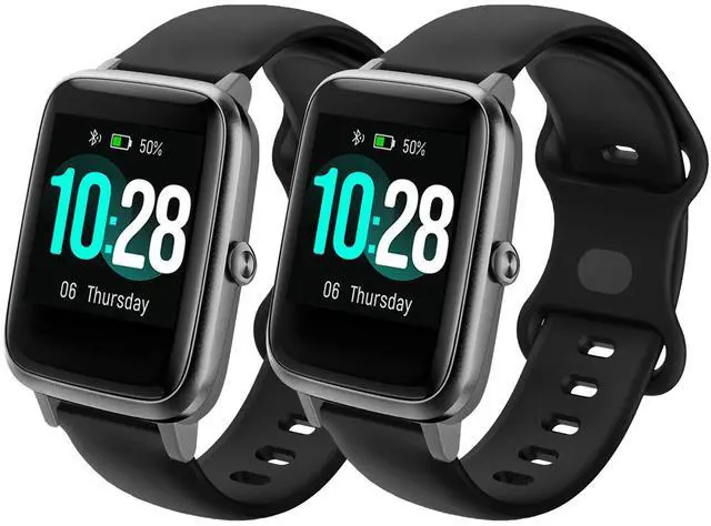 Main image of 19mm Soft Silicone Replacement Band Compatible with Veryfitpro ID205L, ID205U, ID205S, ID216 Smart Watch