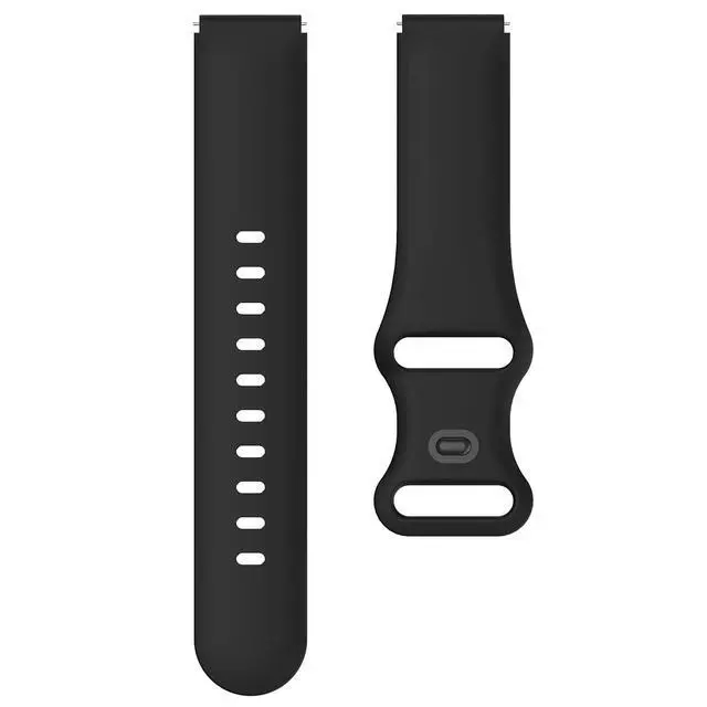 Alt view image 7 of 7 - 19mm Soft Silicone Replacement Band Compatible with Veryfitpro ID205L, ID205U, ID205S, ID216 Smart Watch