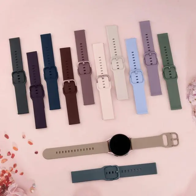 Alt view image 7 of 7 - Veryfit Smart Watch Bands for IDW13, IDW16, IDW19 Smartwatch, 6 Pack Soft Silicone Sport Band for Fitpolo IDW13/Woneligo W13/FITVII HM57, ENOMIR/TOOBUR/MILOUZ/Gydom/Faweio/Veryfit IDW19
