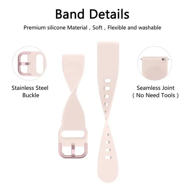 Alt view image 3 of 7 - Veryfit Smart Watch Bands for IDW13, IDW16, IDW19 Smartwatch, 6 Pack Soft Silicone Sport Band for Fitpolo IDW13/Woneligo W13/FITVII HM57, ENOMIR/TOOBUR/MILOUZ/Gydom/Faweio/Veryfit IDW19