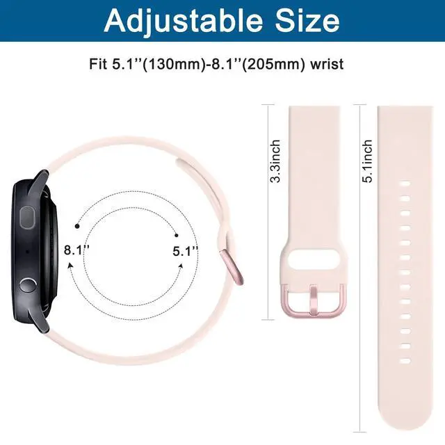 Alt view image 6 of 7 - Veryfit Smart Watch Bands for IDW13, IDW16, IDW19 Smartwatch, 6 Pack Soft Silicone Sport Band for Fitpolo IDW13/Woneligo W13/FITVII HM57, ENOMIR/TOOBUR/MILOUZ/Gydom/Faweio/Veryfit IDW19