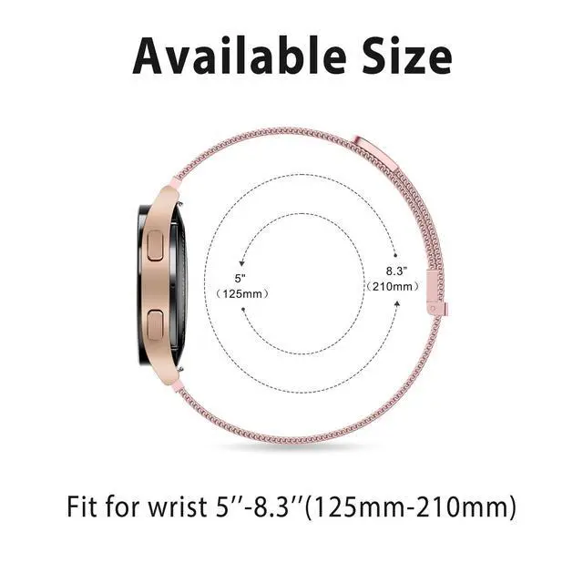 Alt view image 5 of 7 - Bands Compatible with IDW13,IDW16,IDW19 Smartwatch Bands, 22mm Stainless Steel Metal Replacement Strap for Fitpolo IDW13/Woneligo W13 Smartwatch BandsMILOUZ/Gydom/Faweio/Veryfit IDW19 Smartwatch Bands