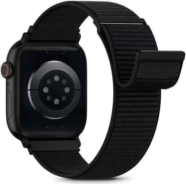 Main image of Nylon Sport Loop Band Compatible with Apple Watch Bands 38mm 40mm 41mm 42mm for Women Men, iWatch Wrist Straps for Se, Series 11 10 9 8 7, Breathable, Soft Band Ideal for Outdoor