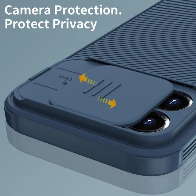 Alt view image 3 of 7 - iPhone 16 Case, MagSafe Compatible with Camera Protection, Ultra-Thin & Compact, Blue