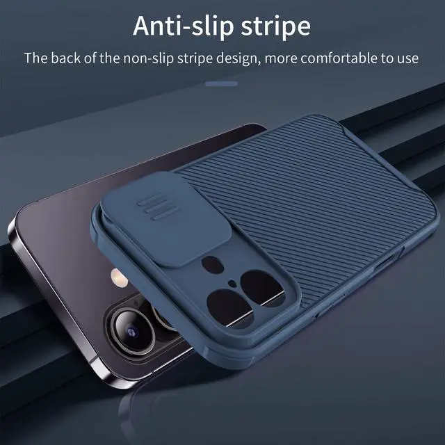 Alt view image 6 of 7 - iPhone 16 Case, MagSafe Compatible with Camera Protection, Ultra-Thin & Compact, Blue