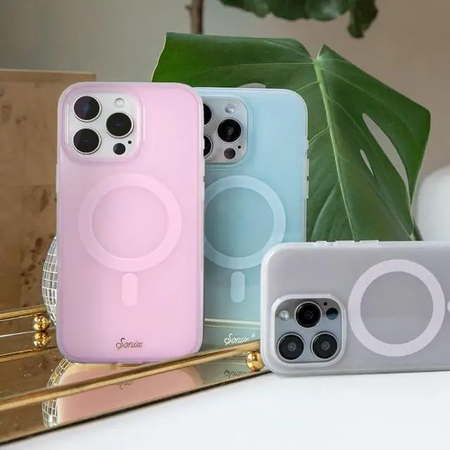 Alt view image 6 of 7 - Case for iPhone 16 Pro | Compatible with MagSafe | 10ft Drop Tested | Jelly Pink