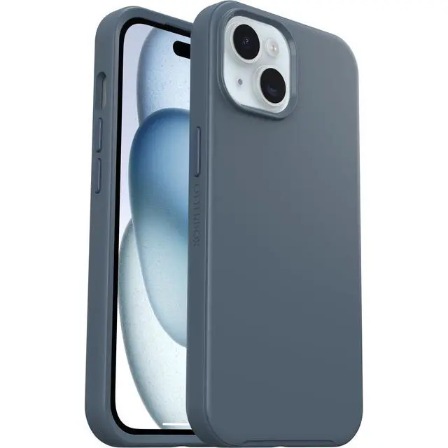 Alt view image 5 of 6 - iPhone 16e, 15, 14, & 13 Symmetry Series Case - BLUETIFUL (Blue), Snaps to MagSafe, Ultra-Sleek, Raised Edges Protect Camera & Screen