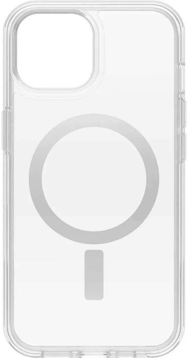 Main image of iPhone 16e, 15, iPhone 14, and iPhone 13 Symmetry Series Clear Case (Clear), Snaps to MagSafe, Ultra-Sleek, Raised Edges Protect Camera & Screen, Ultra-Thin, Sleek iPhone Case