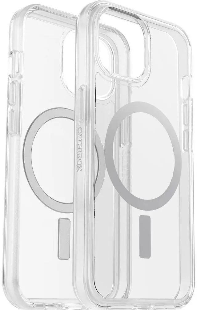 Alt view image 5 of 5 - iPhone 16e, 15, iPhone 14, and iPhone 13 Symmetry Series Clear Case (Clear), Snaps to MagSafe, Ultra-Sleek, Raised Edges Protect Camera & Screen, Ultra-Thin, Sleek iPhone Case