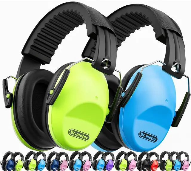 Main image of Noise Cancelling Headphones For Kids 2PACK, 27.4SNR Kids Ear Protection Ear Muffs for Toddler Hearing Protection, Noise Reduction Earmuffs for Monster Jam, Autism Sensory, Focus, Fireworks