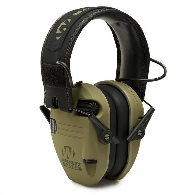 Alt view image 4 of 7 - Razor Slim Patriot Series Muffs - Olive Drab Green